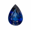 Natural Blue Sapphire - Pear Shape - Blue Color - 0.51 Carats - 6x4mm