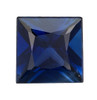 Impressive Blue Sapphire Gemstone 0.37 carats, Princess Cut, 4.2 mm, with AfricaGems Certificate