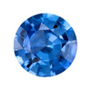 Round Blue Sapphire Gem - Rich Color - 1.33 Carats - 7mm