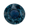 GIA Certified Blue Green Sapphire - Round - Unheated - 3.07 carats - 8.8 x 8.6 x 5.02mm