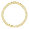 14K Yellow .03 CTW Diamond Stackable Ring