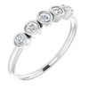14 Karat White Gold 0.33 Carat Diamond Ring..