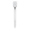 14 Karat White Gold 0.33 Carat Diamond Ring..