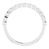 14 Karat White Gold 0.25 Carat Diamond Ring..
