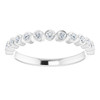 14 Karat White Gold 0.25 Carat Diamond Ring..