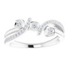 Stylish 0.20 Carat of Diamonds set in Platinum Diamond Ring
