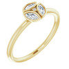 Buy 14 Karat Yellow Gold 0.25 Carat Diamond Ring..