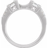 Diamond Ring in 14 Karat  Gold 0.50 Carat Diamond Ring Enhancer Size 7