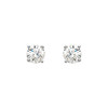 14 Karat White Gold 0.50 Carat Lab Made Diamond Stud Earrings