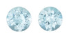 Matched Pair Gems - Aquamarine - Round Cut - 2.05 carats - 7mm