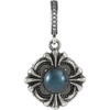 Sterling Silver Solitaire Pendant Mounting for 6mm Pearl