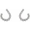 Buy Platinum 0.25 Carat Diamond Earrings.