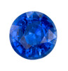 Natural Blue Sapphire - Round Cut - 1.38 carats - 6.7mm