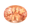 Fine Carat Imperial Topaz Gemstone, - Oval Shape, Cut - 1.18 carats - 7.8 x 5.9mm