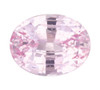 Unheated Baby Pink Sapphire - Oval Cut - 3.91 carats - 10.18 x 7.81 x 5.62mm - GIA Certified