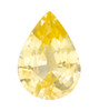 Unheated Yellow Sapphire - Pear Cut - 2.21 carats - 10.02 x 7.08 x 4.3mm - GIA Report