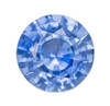 Affordable Blue Sapphire - 0.69 carats - Round Cut - 5.4mm