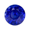 Blue Sapphire - Round Cut - 0.52 carats - 4.8mm - Affordable Price