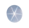 3.56 carat 6 Star Sapphire - Gray Blue - 9.6 x 8.7mm