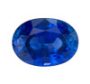 Vivid Royal Blue 1.60 ct Blue Sapphire Stone, Oval Shape, 7.8 x 5.7 mm