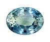 4.05 Carat Blue Green Teal Sapphire Gem in Oval Shape 10.9 x 8 mm Size