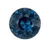 1.74 Carat Gorgeous Blue Green Spinel Round Shape,, 7.3 mm
