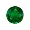 0.81 Green Emerald Round 6.1 mm