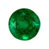 1.25 Green Emerald Round 6.9 mm