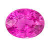 1.62 Carat Hot Pink GIA Sapphire Ring Stone, Oval Shape, 7.8 x 6.02 x 4.13 mm