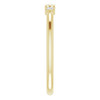 14K Yellow 1/8 CTW Natural Diamond Stackable Ring
