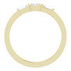 14K Yellow 1/5 CTW Natural Diamond Stackable Ring
