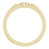 14K Yellow .07 CTW Natural Diamond Stackable Ring
