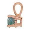14K Rose 5 mm Lab-Grown Alexandrite Pendant