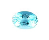 Oval 3.54 carats Blue Aquamarine, 11.18 x 9.15 x 6.31