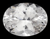 Faceted White Danburite Gemstone, Oval Cut, 8.73 carats, 15.1 x 12.1 mm , AfricaGems Certified - A Great Deal