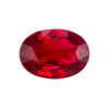 1.42 Carat Ring Stone Ruby in Oval Cut,  8.14 x 5.83 x 3.28 mm, GRS Cert