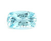 Antique Cushion 5.29 carats Blue Aquamarine Gem, 13.12 x 10.14 x 6.88