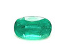 Antique Cushion Shape, 1.13 carats Fine Emerald Gemstone, 7.53 x 5.7 x 4.4