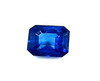 Emerald 1.56 carats Blue Sapphire, 6.45 x 6.01 x 3.93
