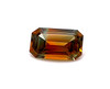 Emerald 0.87 carats Orange Sapphire, 6.25 x 4.48 x 2.96