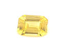 Emerald 2.67 carats Yellow Sapphire, 8.56 x 7.38 x 4.4