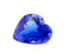 Heart 6.96 carats Blue Tanzanite, 12.59 x 13.04 x 7.13
