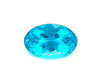 Oval Shape, 3.41 carats Blue Paraiba Colored Apatite Gem, 10.25 x 8.3 x 6.08