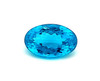 Oval Shape, 3.11 carats Blue Paraiba Colored Apatite Gem, 10.01 x 7.83 x 5.35