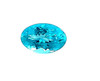 Oval Shape, 2.6 carats Blue Paraiba Colored Apatite Gem, 9.94 x 7.87 x 5.3