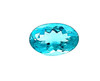 Oval Shape, 2.78 carats Blue Paraiba Colored Apatite Gem, 9.87 x 7.85 x 5.03