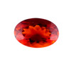 11.59ct Radiant Orange Citrine Oval Gem - Lively Brownish Hue - $719 USD