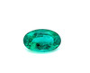 1.44ct Green Emerald Oval - Strong Dark Yellowish Gem - $5703 USD