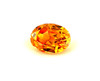 Oval Shape 1.56 carats, Orange Garnet Loose Gem, 6.82 x 5.89 x 4.12