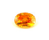 Oval Shape 1.63 carats, Orange Garnet Loose Gem, 6.86 x 5.94 x 4.32